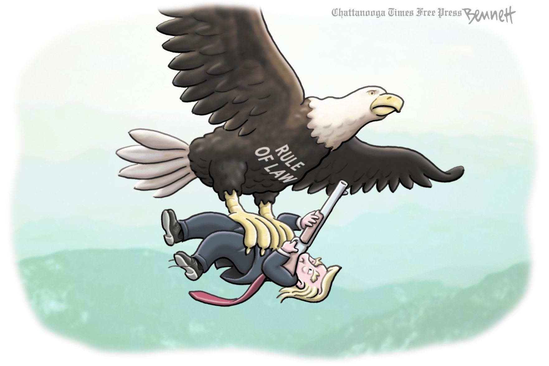Clay Bennett editorial cartoon